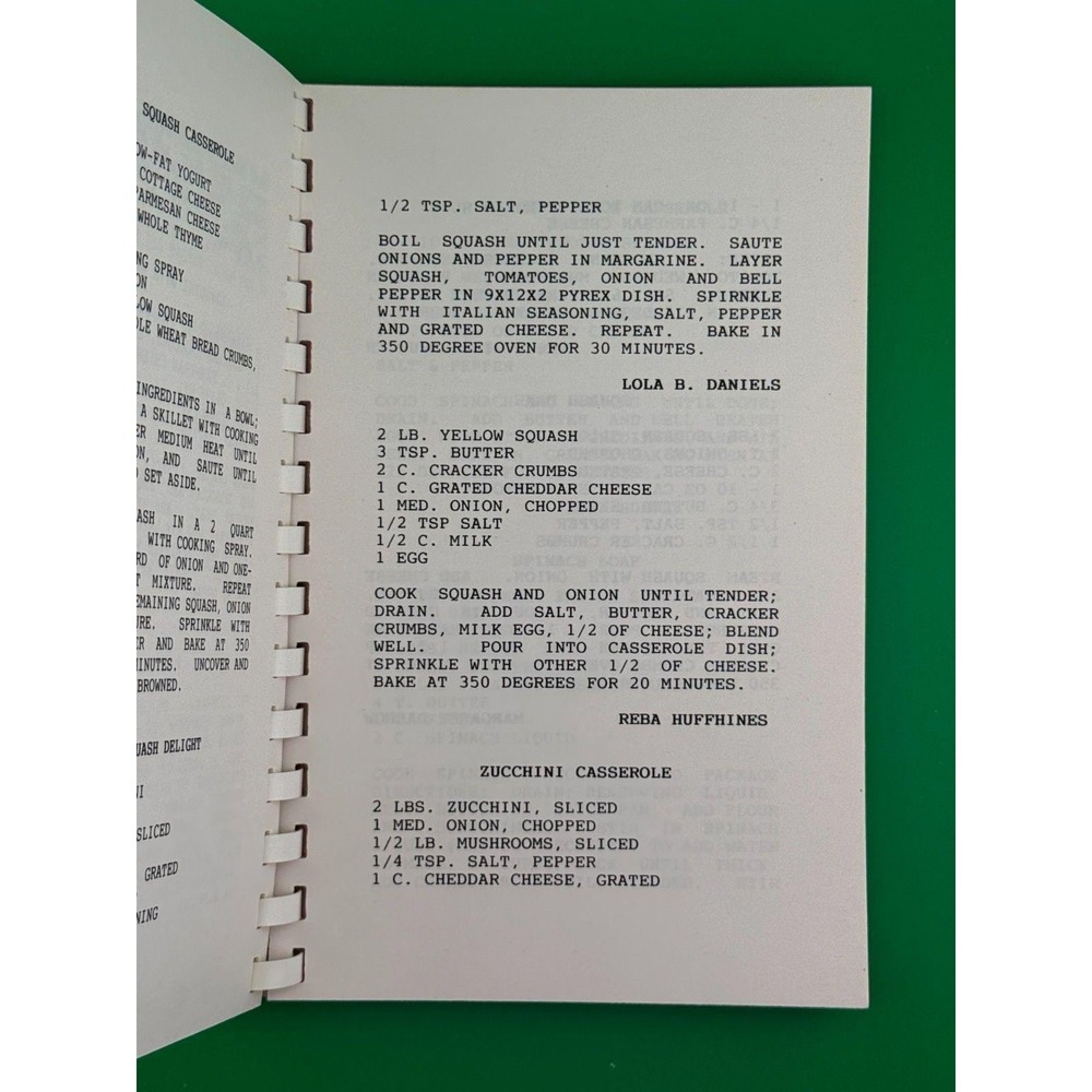 St. Anthony's Hospital Auxiliary Cookbook Amarillo TX 1990 Spiral Recipes - Picture 5 of 12